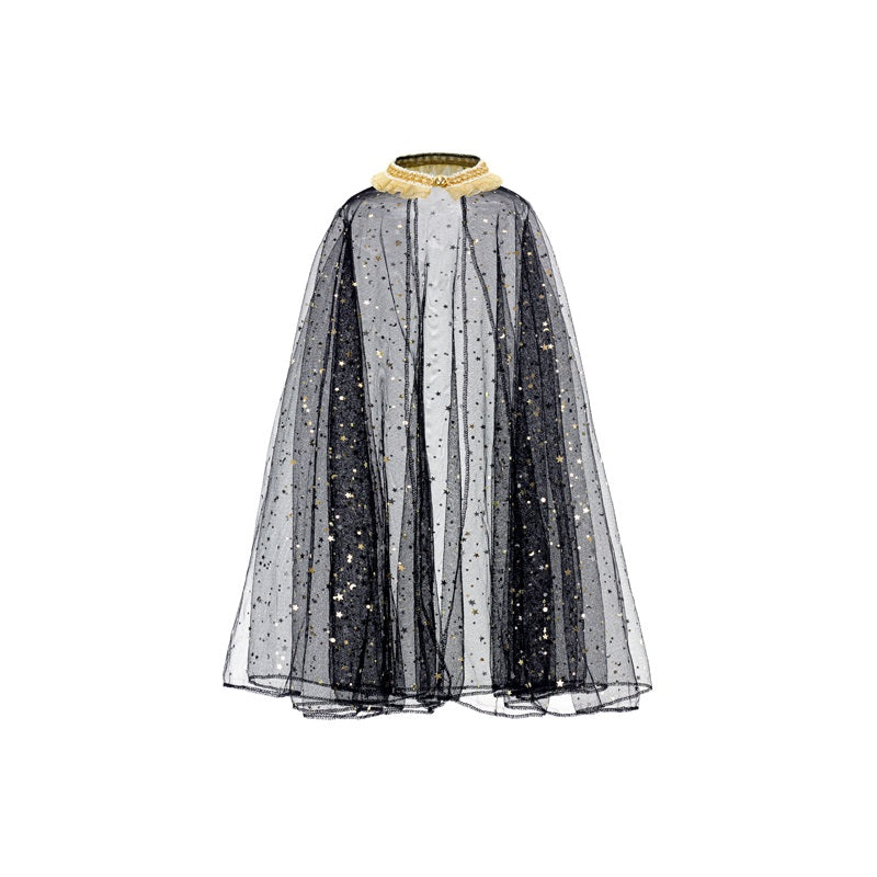 Outfit für Mädchen – Universeller schwarzer Umhang