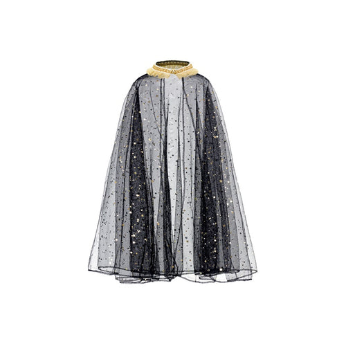 Outfit für Mädchen – Universeller schwarzer Umhang