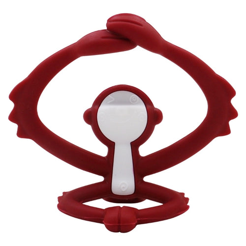 Beißring – Äffchen Chimney Red - tablude.com
