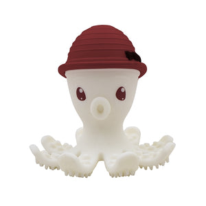 Beißring – Krake Chimney Red - tablude.com