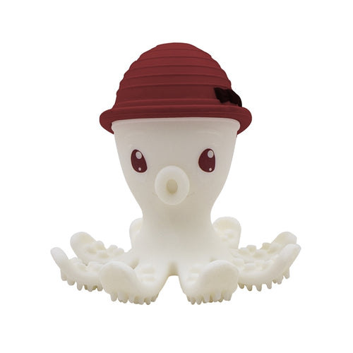 Beißring – Krake Chimney Red - tablude.com