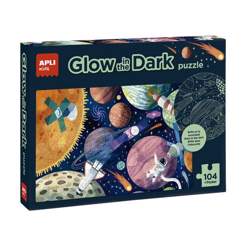 Im Dunkeln leuchtendes Puzzle – Sonnensystem 5+ - tablude.com