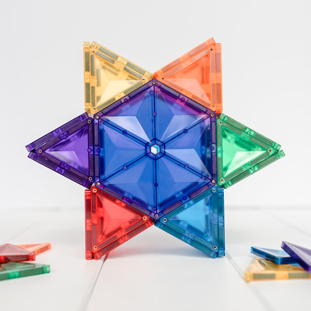 Magnetbausteine – Rainbow Geometry Pack 30 Teile