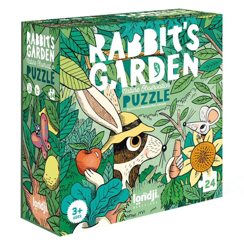 Puzzle 24 Teile – Der Garten der Kaninchen - tablude.com