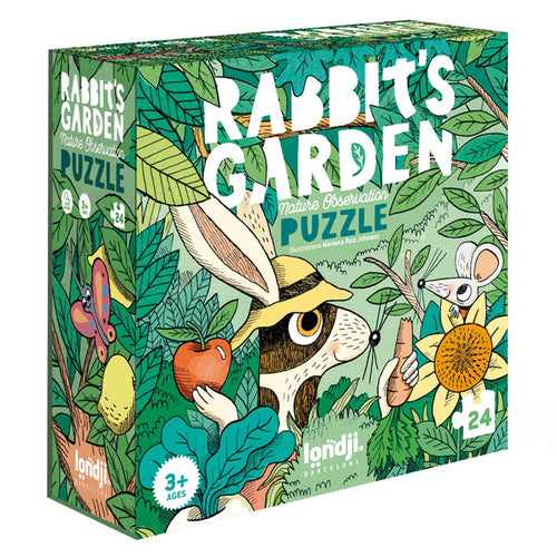 Puzzle 24 Teile – Der Garten der Kaninchen - tablude.com