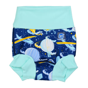 Schwimmwindel Happy Nappy DUO 6-12 Monate Flugzeuge (L)