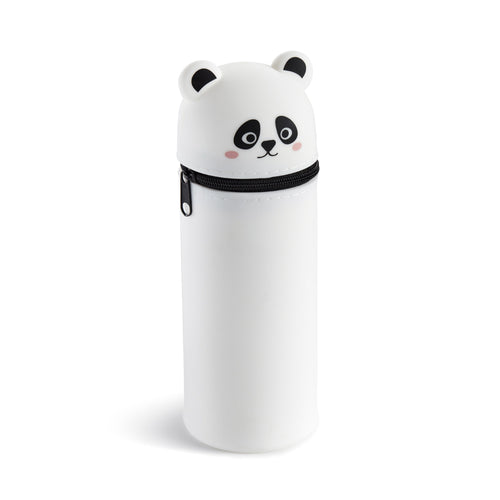Silikon-Federmäppchen mit Tiermotiv – Panda