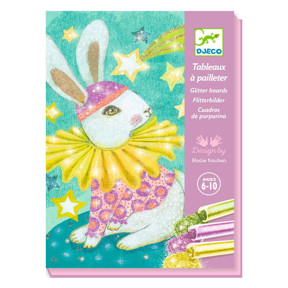 Kunstset mit Glitzer - Karneval - tablude.com