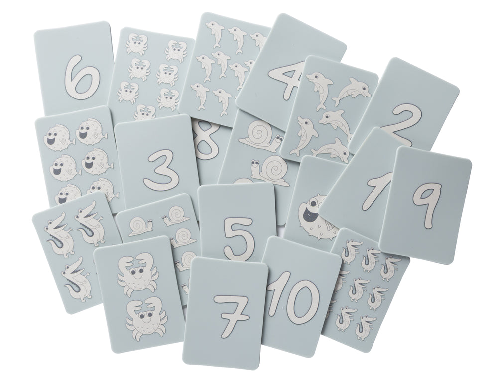 Silikon-Spielkarten – Hellblau - tablude.com
