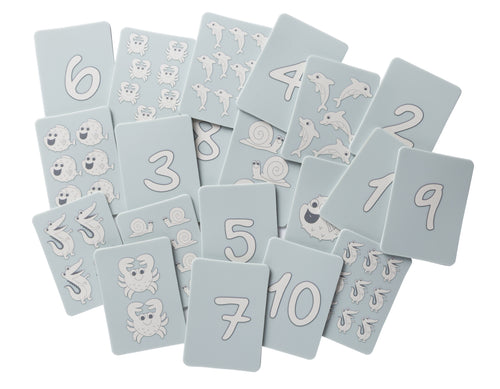 Silikon-Spielkarten – Hellblau - tablude.com
