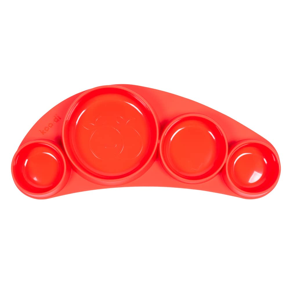 Silikonteller Tiny Tapas – Ladybug