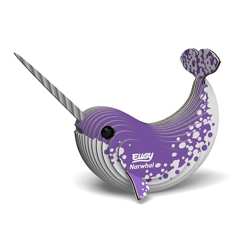 Öko-Puzzle 3D – Narwal - tablude.com