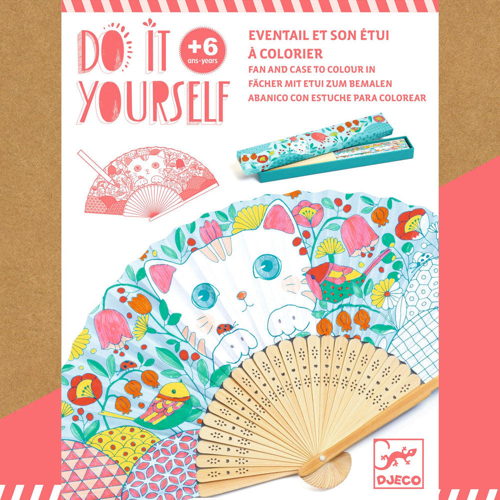 Do-it-yourself-Fächer – Kätzchen - tablude.com