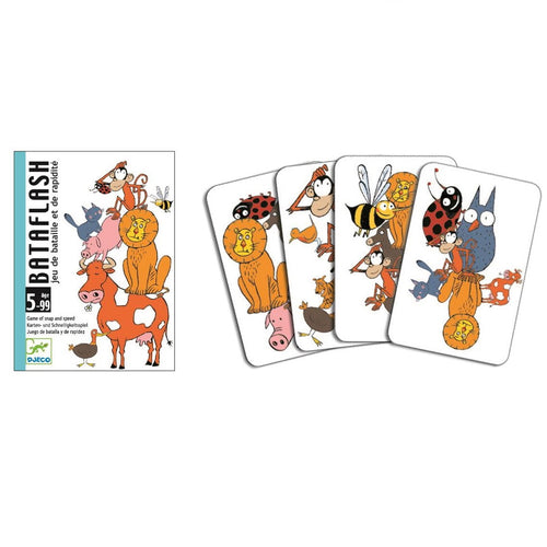 Gra karciana Djeco - Bataflash - tablude.com