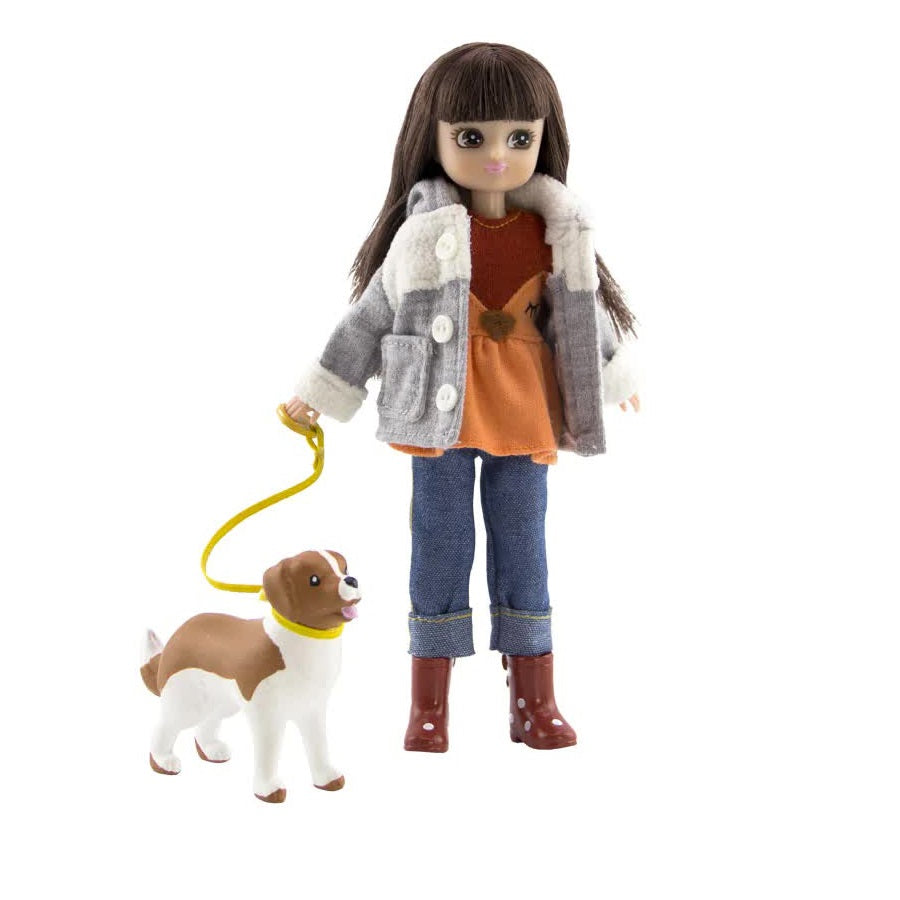 Puppe mit Hund