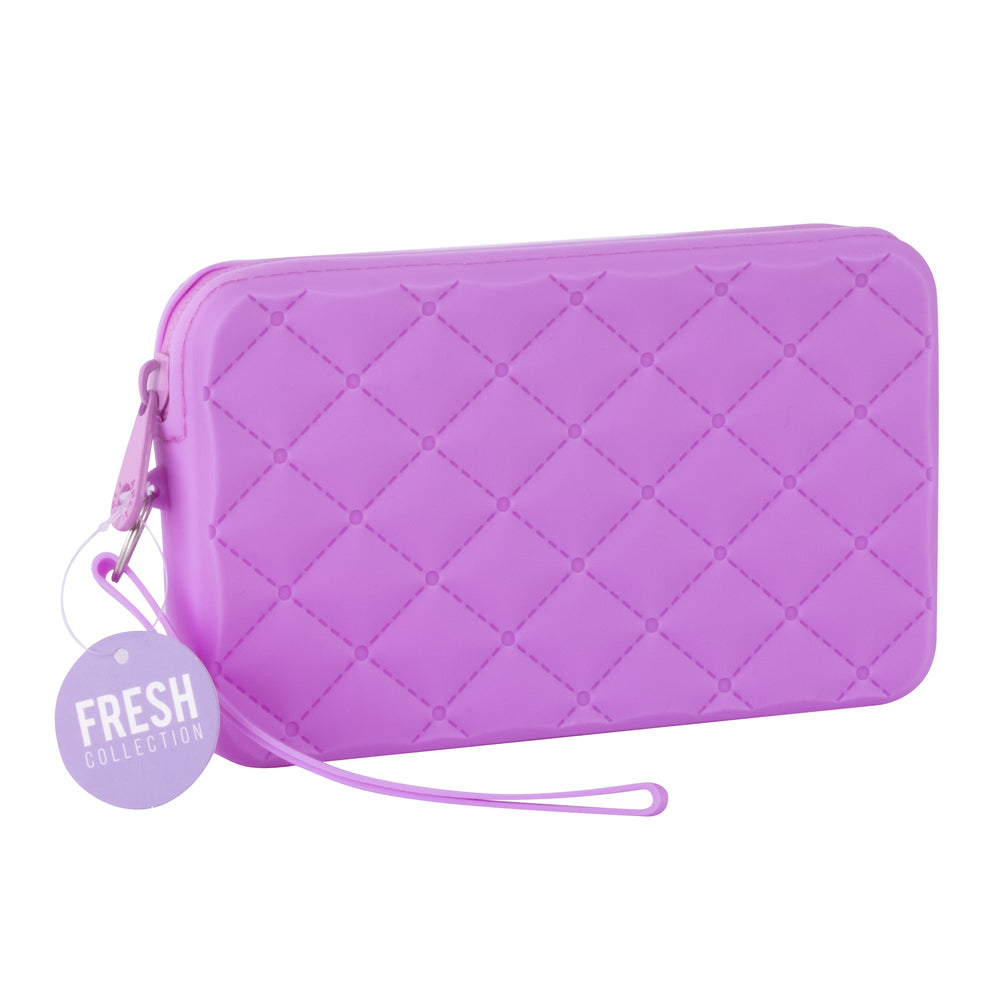 Silikon-Federmäppchen, Etui Fresh Collection – Violett - tablude.com