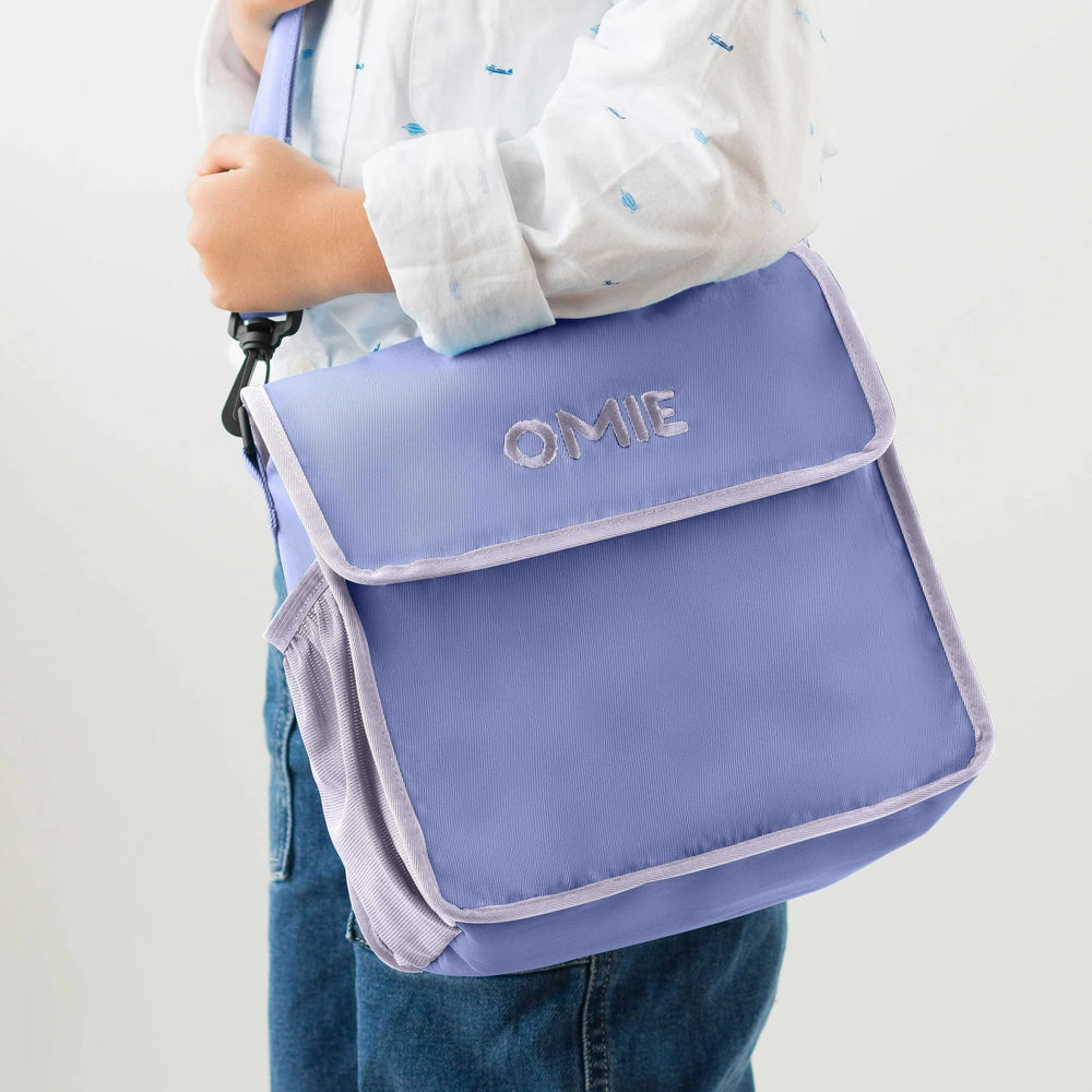 Lunchbag OmieTote – Purple Lunchbag von OMIE in lila mit verstellbarem Schulterriemen