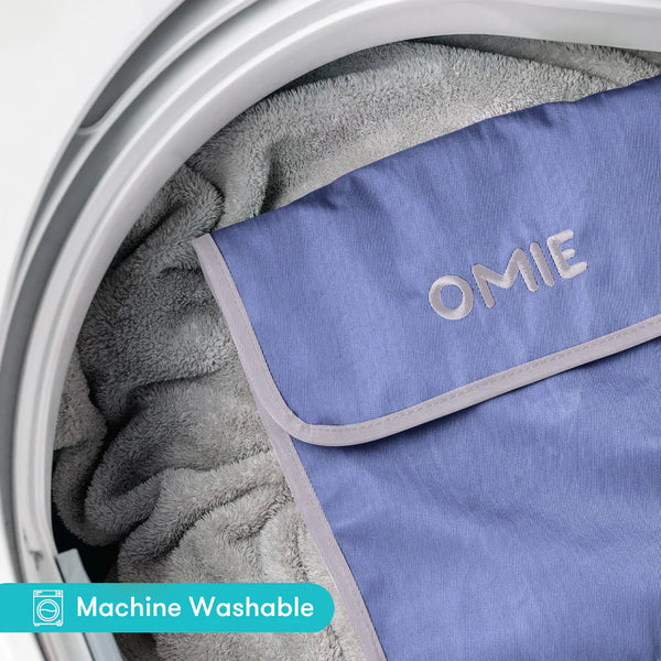 Lunchbag OmieTote – Purple von OMIE, waschbare lila Lunchbag im Waschmaschineinsatz