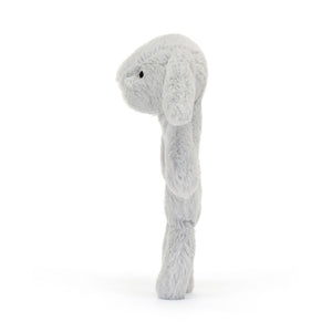Rassel Hase Baby - Silber 18 cm - tablude.com