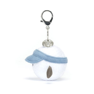 Schlüsselanhänger – fröhlicher Golfball 12 cm - tablude.com