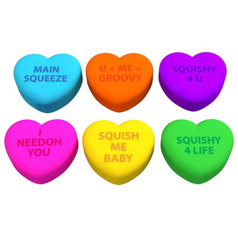 Sensorischer Knete - Needoh Teenie Squeeze Hearts - tablude.com