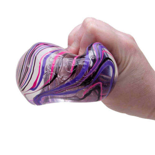Sensorischer Knete - Nice Berg Swirl Needoh in bunten Farben, ideal zum Drücken und Entspannen