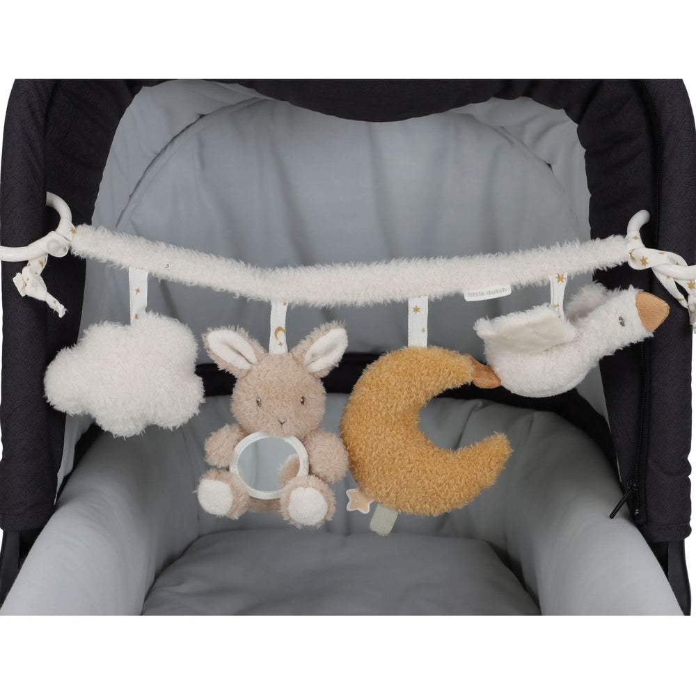 Zawieszka interaktywna do wózka/fotelika Little Dutch - Newborn Naturals